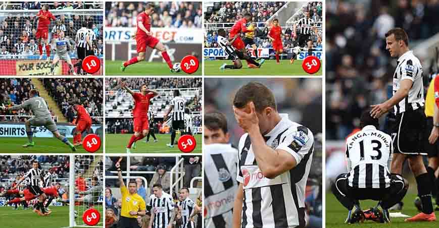 Newcastle Terancam Degradasi setelah Ditekuk Liverpool 6-0